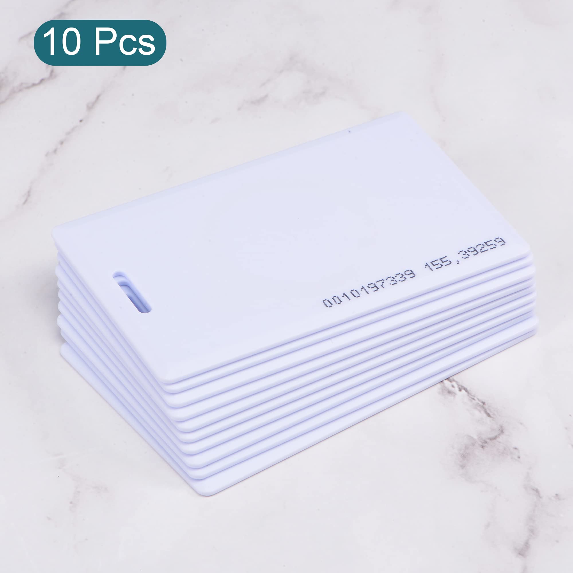 sourcingmap Electronics carte RFID TK4100 blanche lot de 10