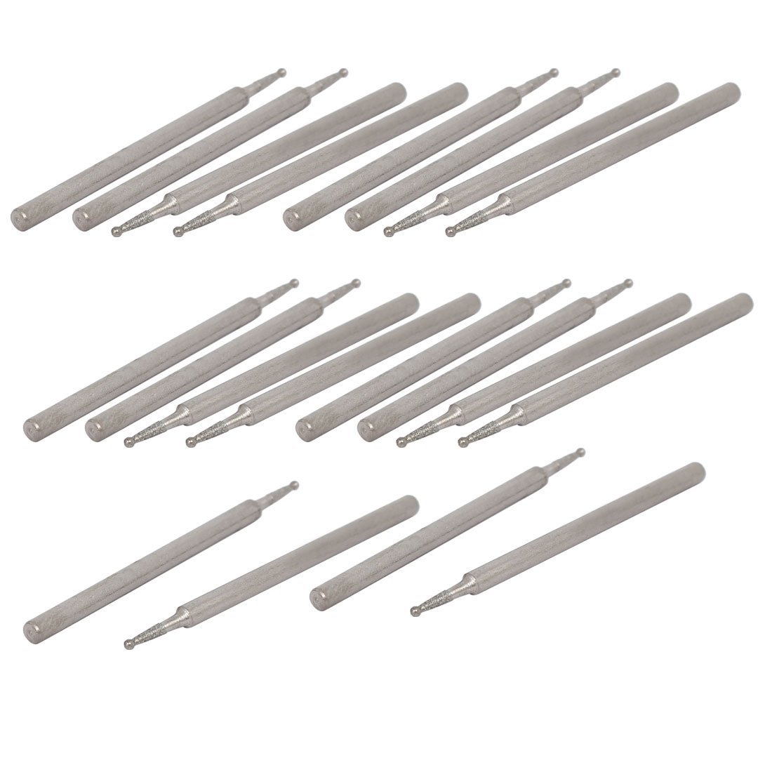 sourcingmap Industrial fraise diamant boule 2 mm lot 20