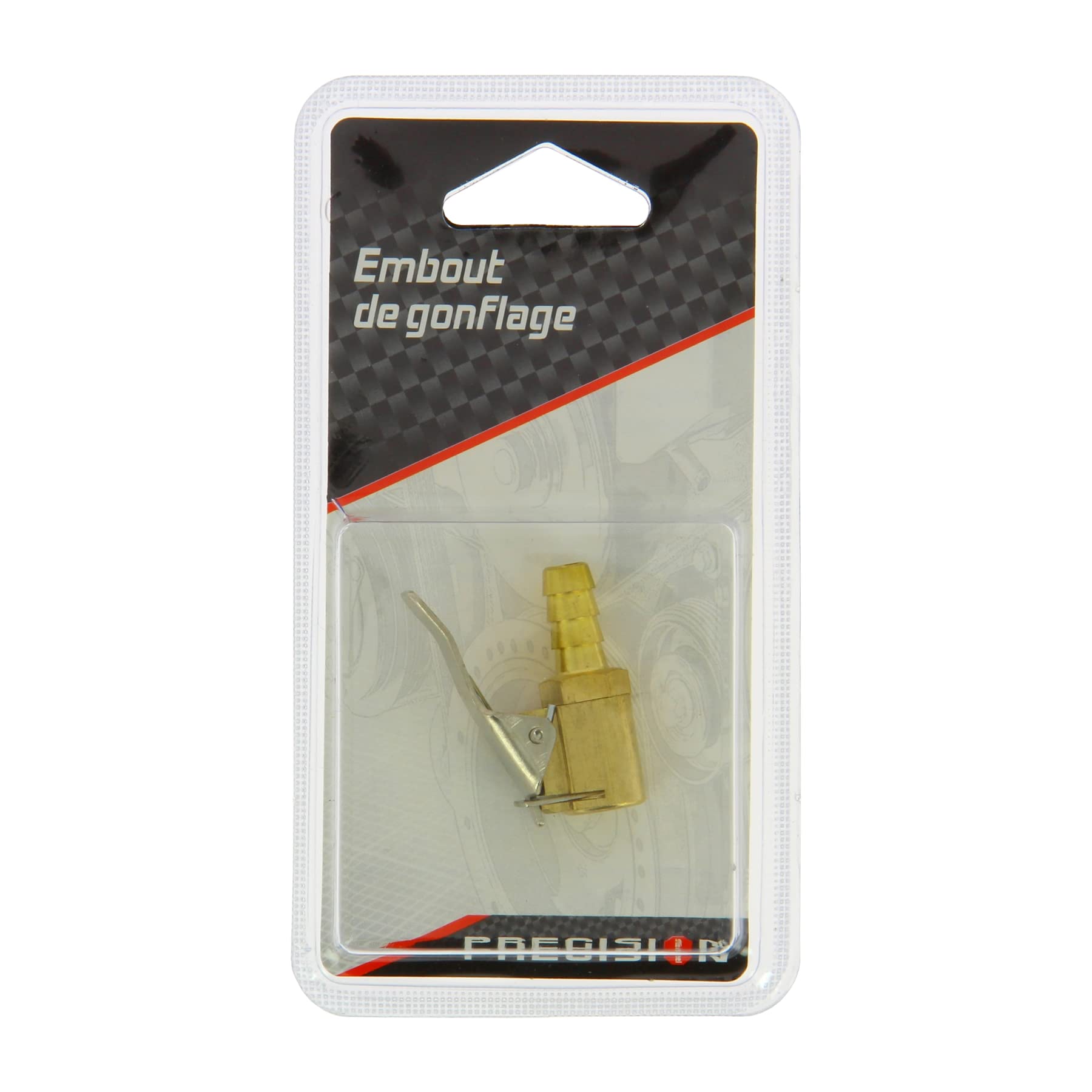 PRECISION STEEL Outils de gonflage embout rapide valve auto