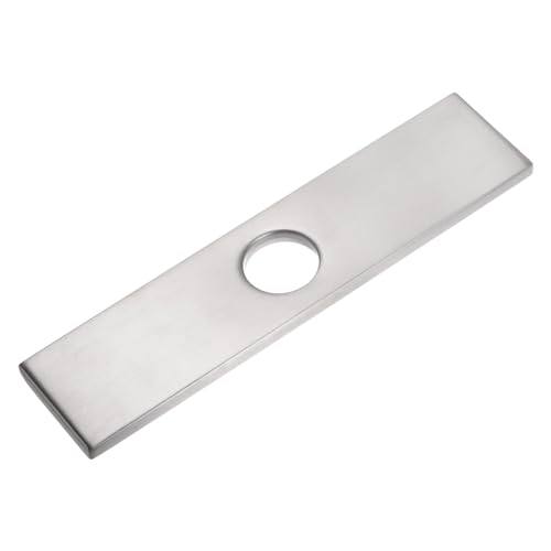 Sourcingmap couvercle trou évier 10" inox argent brossé