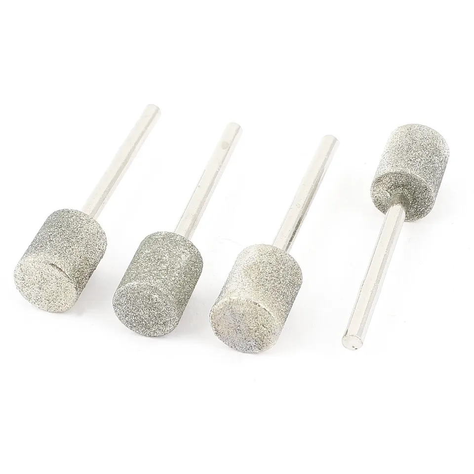 sourcing map pointe diamant meulage 10mm lot 4