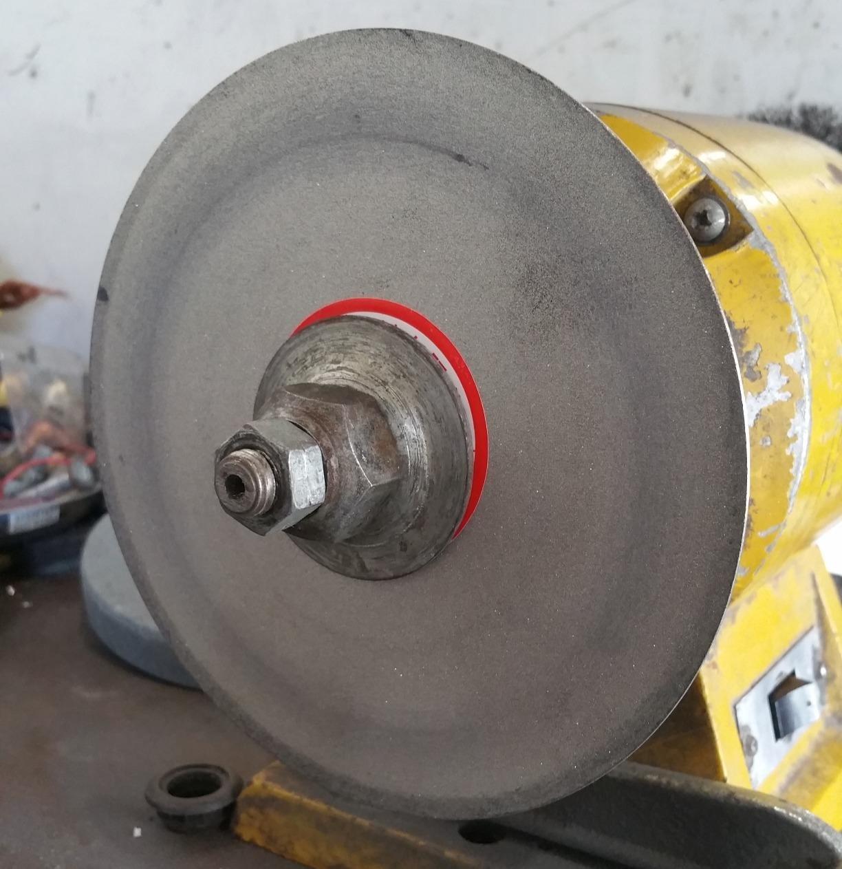 sourcingmap Industrial disque diamant 6" grain 180 polissage