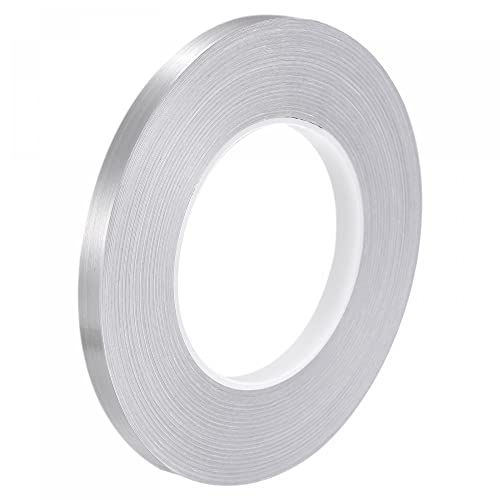 sourcing map Home & Garden ruban adhésif carrelage argenté 8mm x 50m