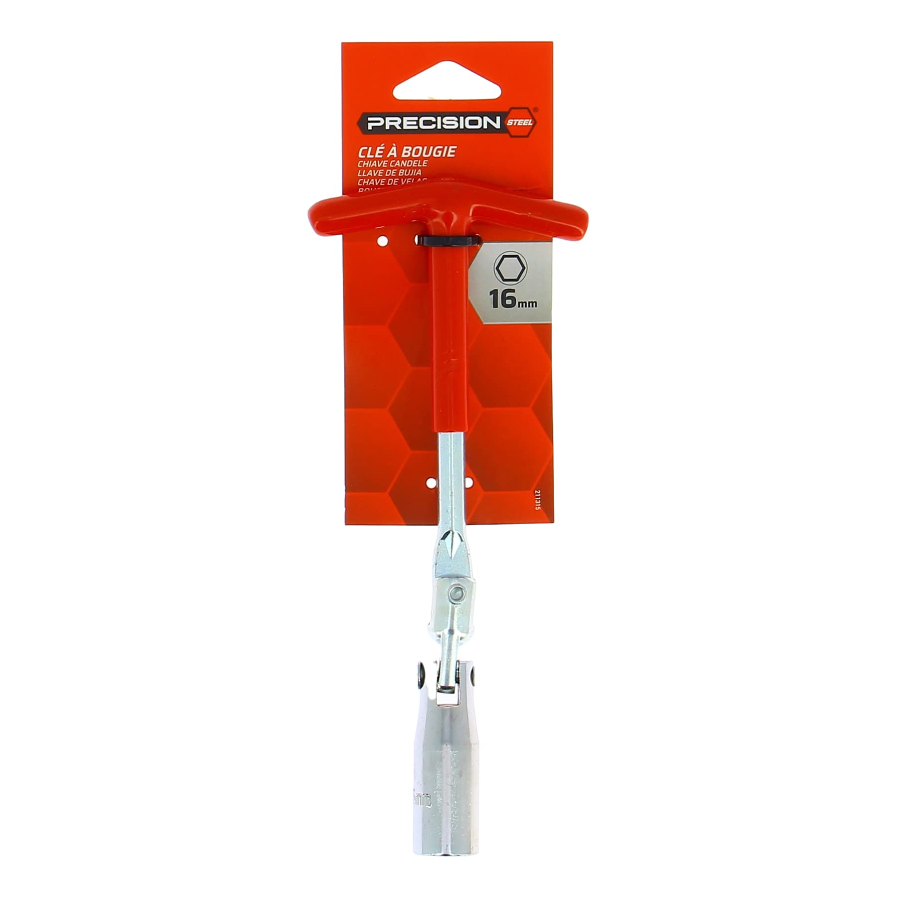Precision Steel Outils d'allumage clé à bougie 16mm articulée