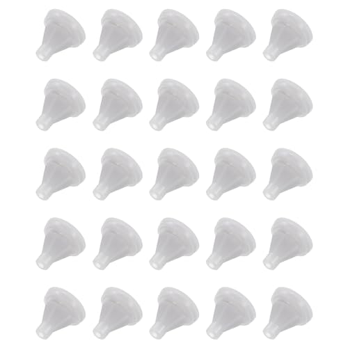 Sourcingmap Embout Douche Silicone Gris 7,5mm Lot 25