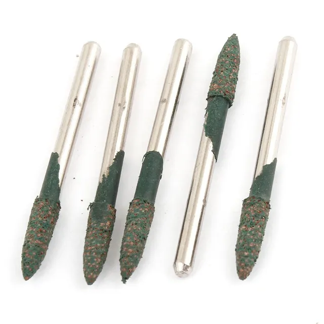 Sourcingmap Pointe à meuler cône 3x13mm lot 5 abrasif