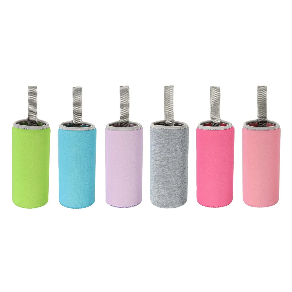 sourcing map Home & Garden manchon bouteille 500ml lot 6 multicolore