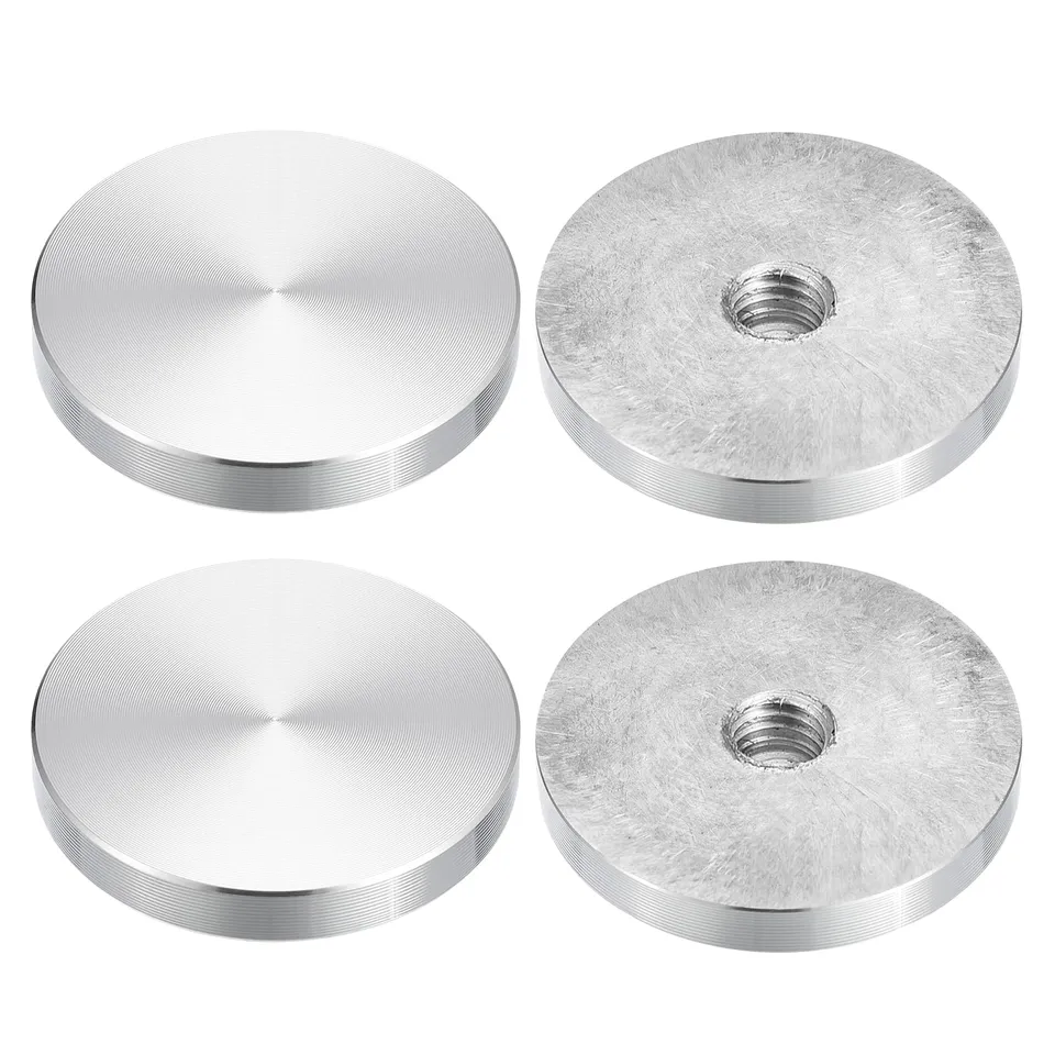 Sourcing Map Industrial disque aluminium 50mm M10 lot 4