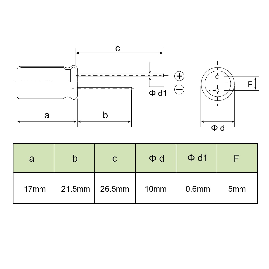 Sourcing Map Condensateur 220uF 63V 10x17mm 10pcs
