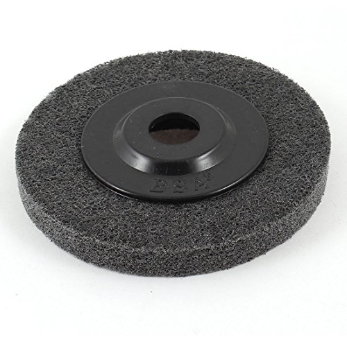 sourcingmap Roue de Polissage Nylon 100 mm Noire