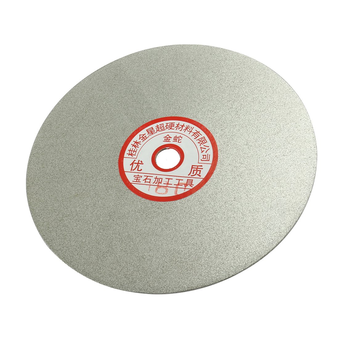 sourcingmap Industrial disque diamant 6" grain 180 polissage