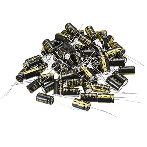 Sourcing Map Condensateur Électrolytique 6.8uF 400V 8x14mm Lot 50