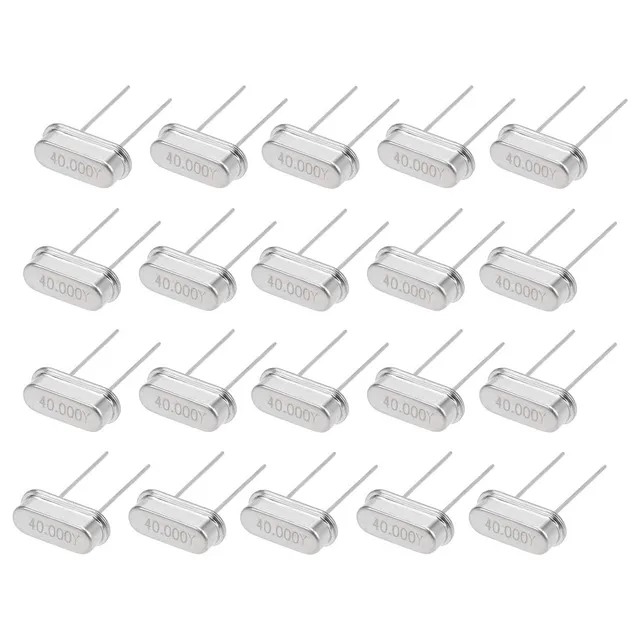 Sourcingmap HC-49S Oscillateur Quartz 40 MHz DIP 2 Broches