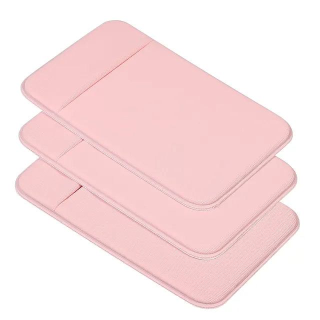 Sourcing Map Electronics porte-carte téléphone extensible rose lot 3