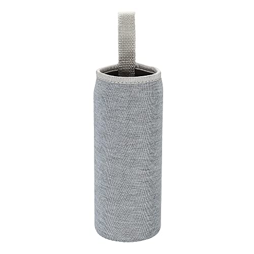 Sourcing Map Housse bouteille néoprène 500ml gris lot 2 isotherme