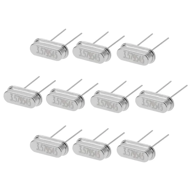 sourcing map HC-49S 3,579545 MHz cristal quartz DIP