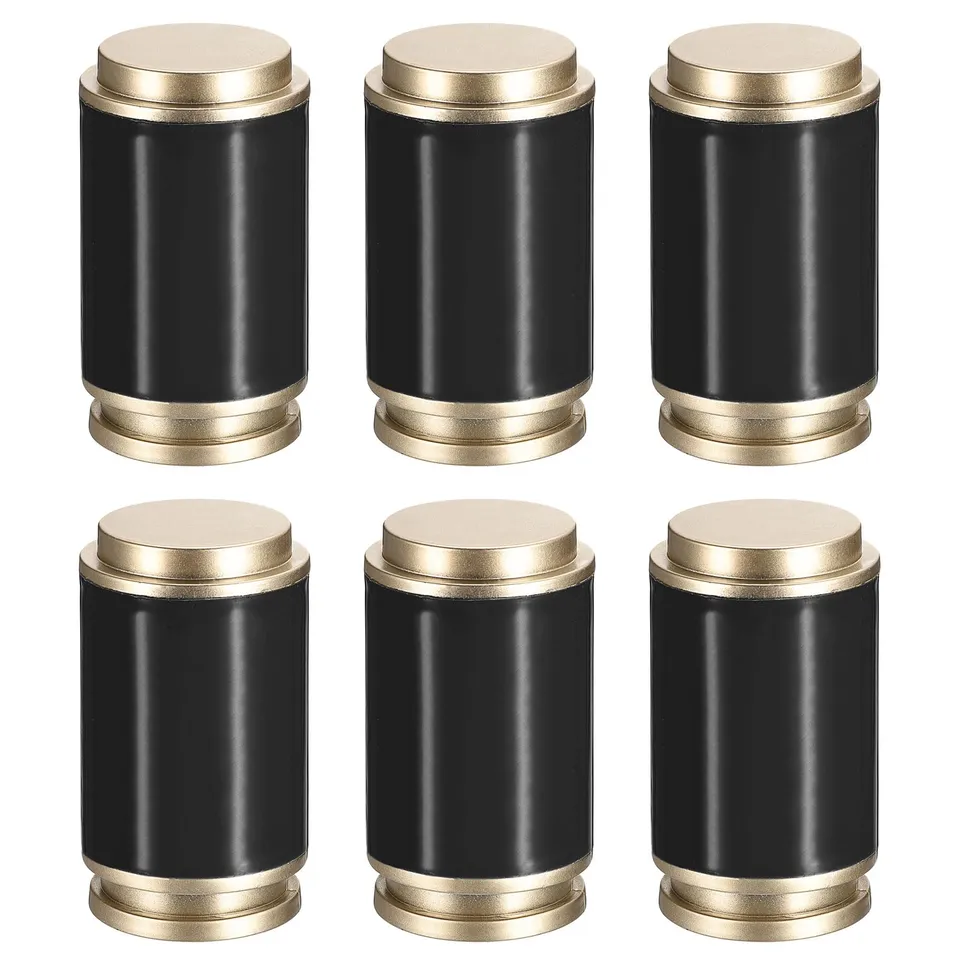 Sourcingmap 6 embouts tringle rideau noir 28-30 mm PP