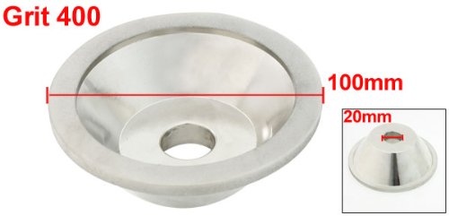 Sourcingmap Meule Diamant 11C9 Bol 100mm Grain 40