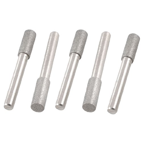 SOURCINGMAP pointe diamant cylindrique 8 mm lot 5 meulage