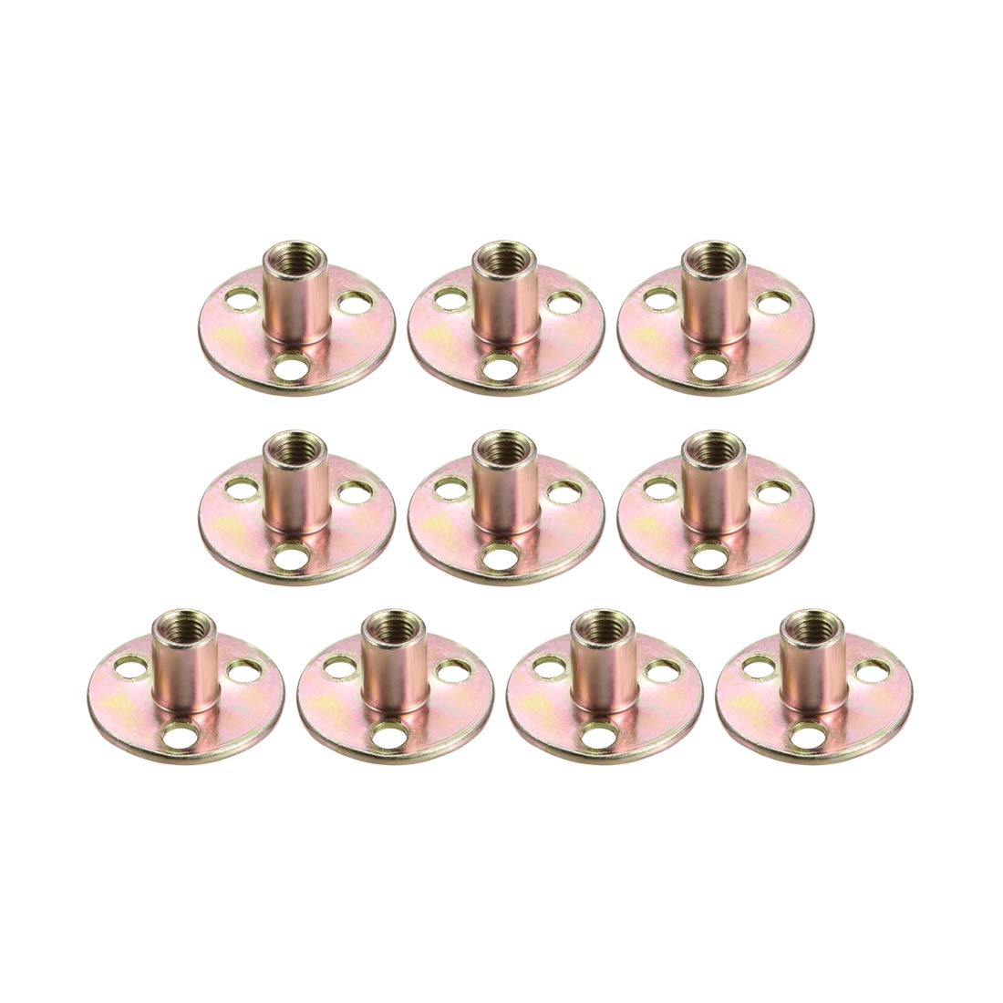 Sourcing Map Home Écrou T Bride M12x40x2.5mm 5pcs Acier