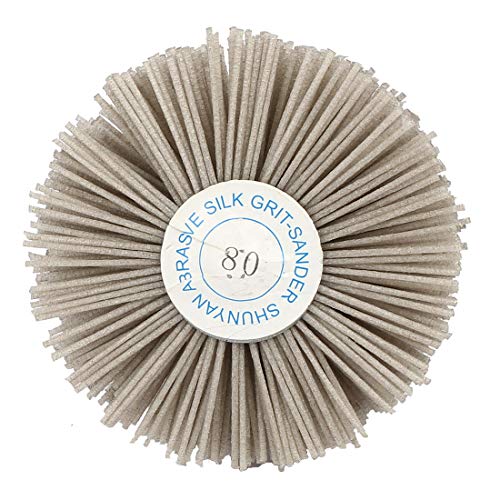 sourcingmap Roue Nylon Abrasif Gris 82mm Grain 80