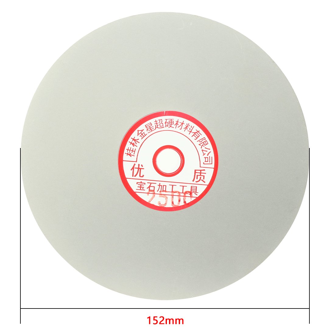 Sourcingmap roue polissage diamant grain 2500 disque 15,2 cm