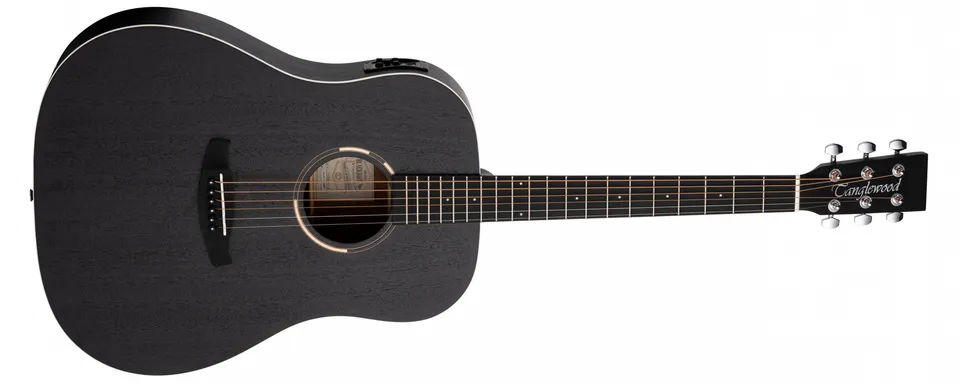 Tanglewood Blackbird TWBBSDE guitare folk noire électro