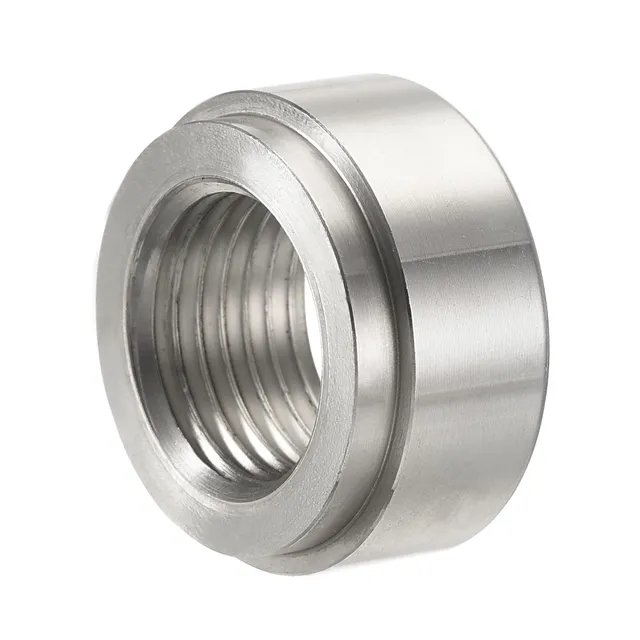 sourcingmap M16 raccord à souder femelle alu argenté M16x1.5