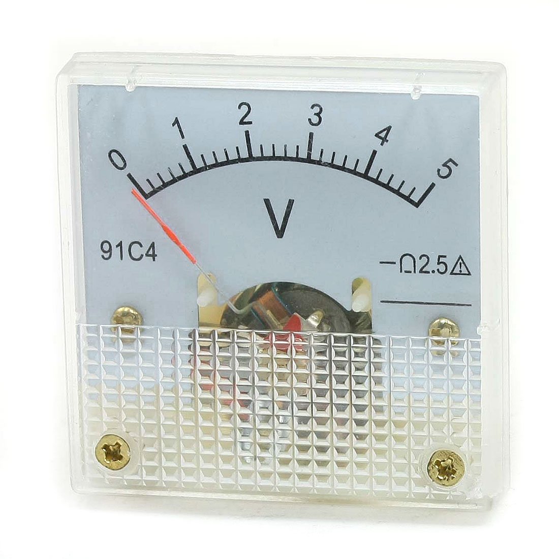 Sourcing Map 91C4 Voltmètre analogique DC 0-5V