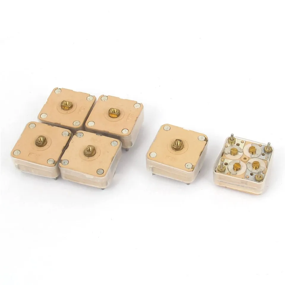 Sourcingmap 444HF condensateur variable 20pF x2 lot 6