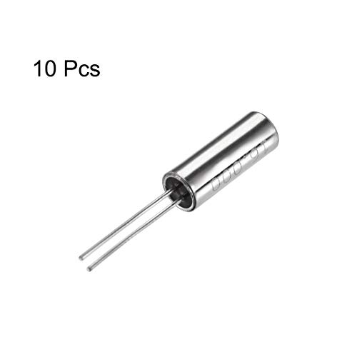 sourcing map Oscillateur quartz 16MHz 3x8mm 10pcs DIP