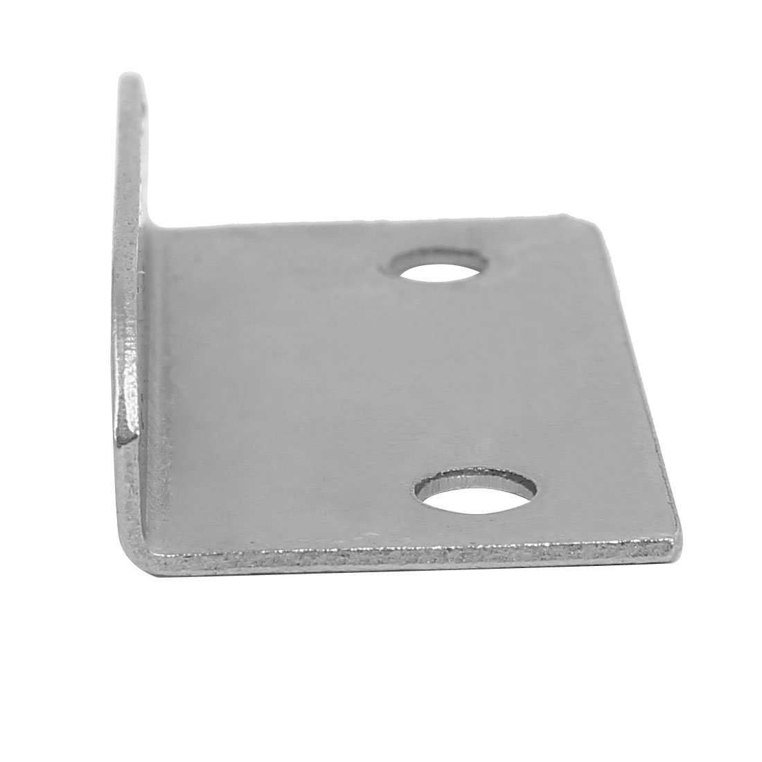 sourcing map Plaque verrouillage métal 39mm tiroir 5pcs argent