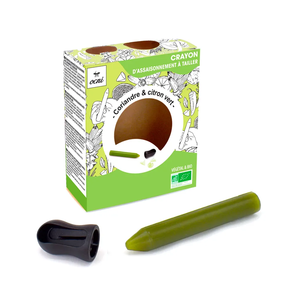 OCNI Coffrets 1 crayon Crayon Coriandre Citron Vert Bio