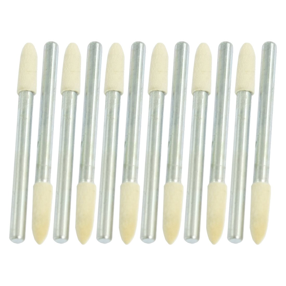 Sourcingmap feutre polissage conique perceuse 3,5mm x12