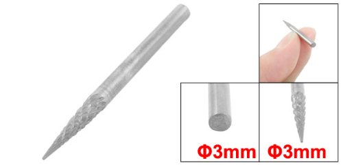 Sourcingmap Industrial fraise carbure type M 3 mm