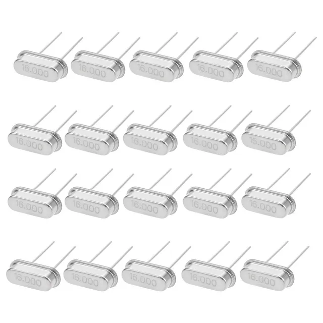 SourcingMAP Industrial quartz HC-49S oscillateur DIP 20 pièces