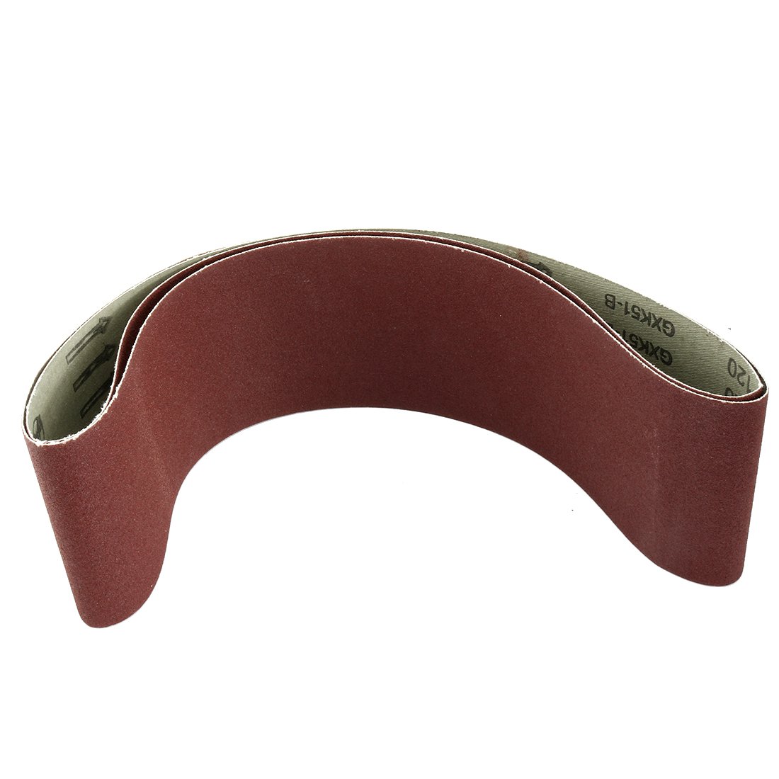 sourcing map bandes abrasives 4x36 grain 120 oxyde 2pcs