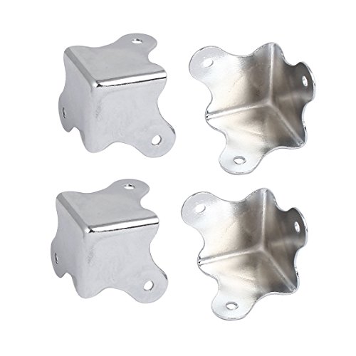 sourcing map Home coin protection métal 30mm lot 4
