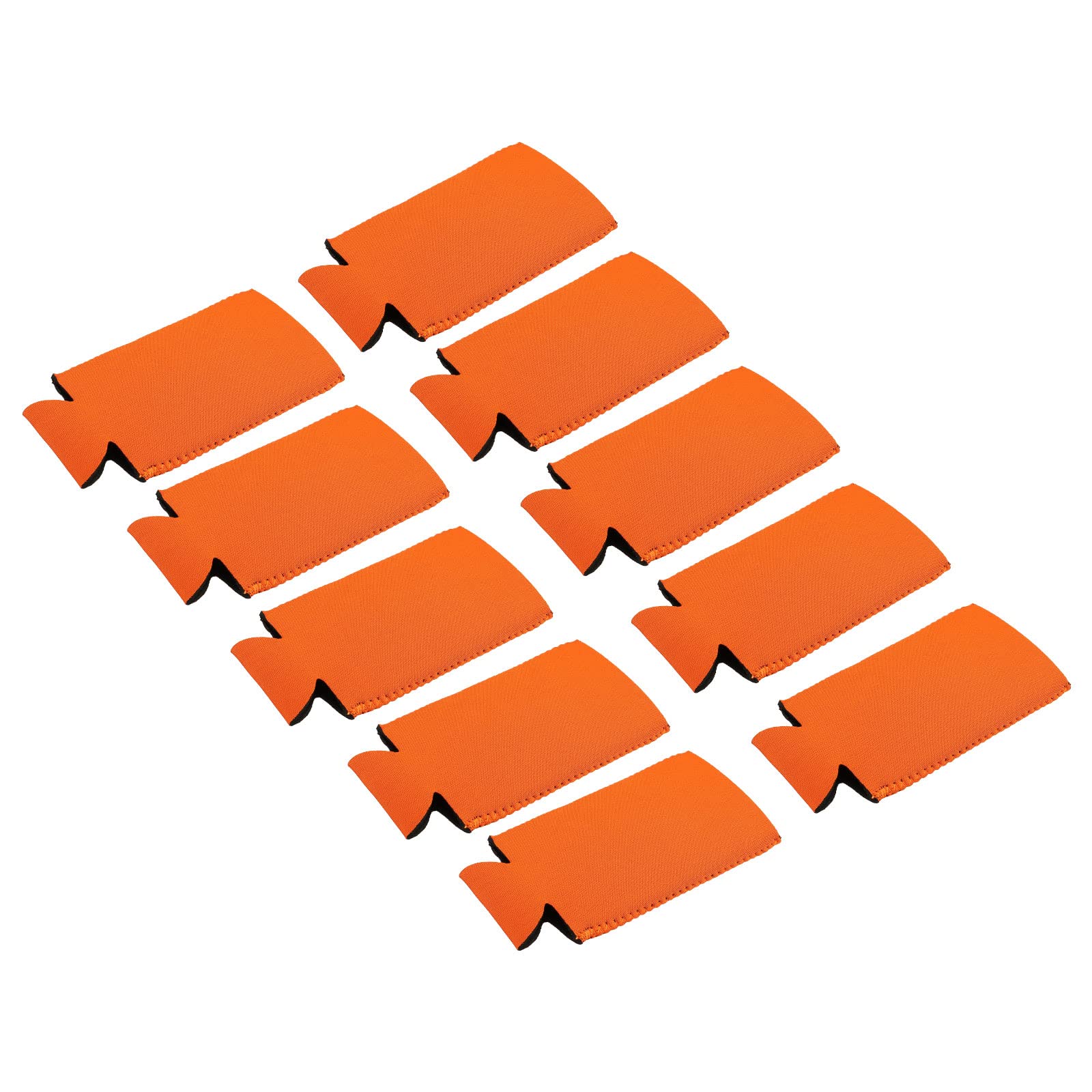 Sourcingmap Home & Garden manchon canette néoprène orange 12 pcs