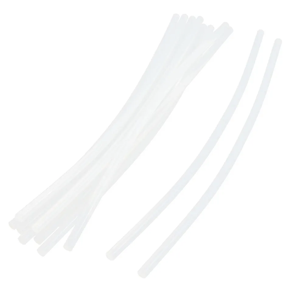 Sourcingmap Bâtons colle chaude 7x300mm transparent lot 10