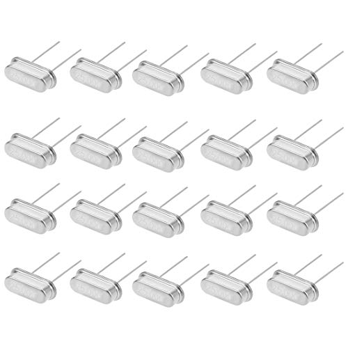 Sourcingmap HC-49S Oscillateur Quartz 25 MHz DIP 2 Broches