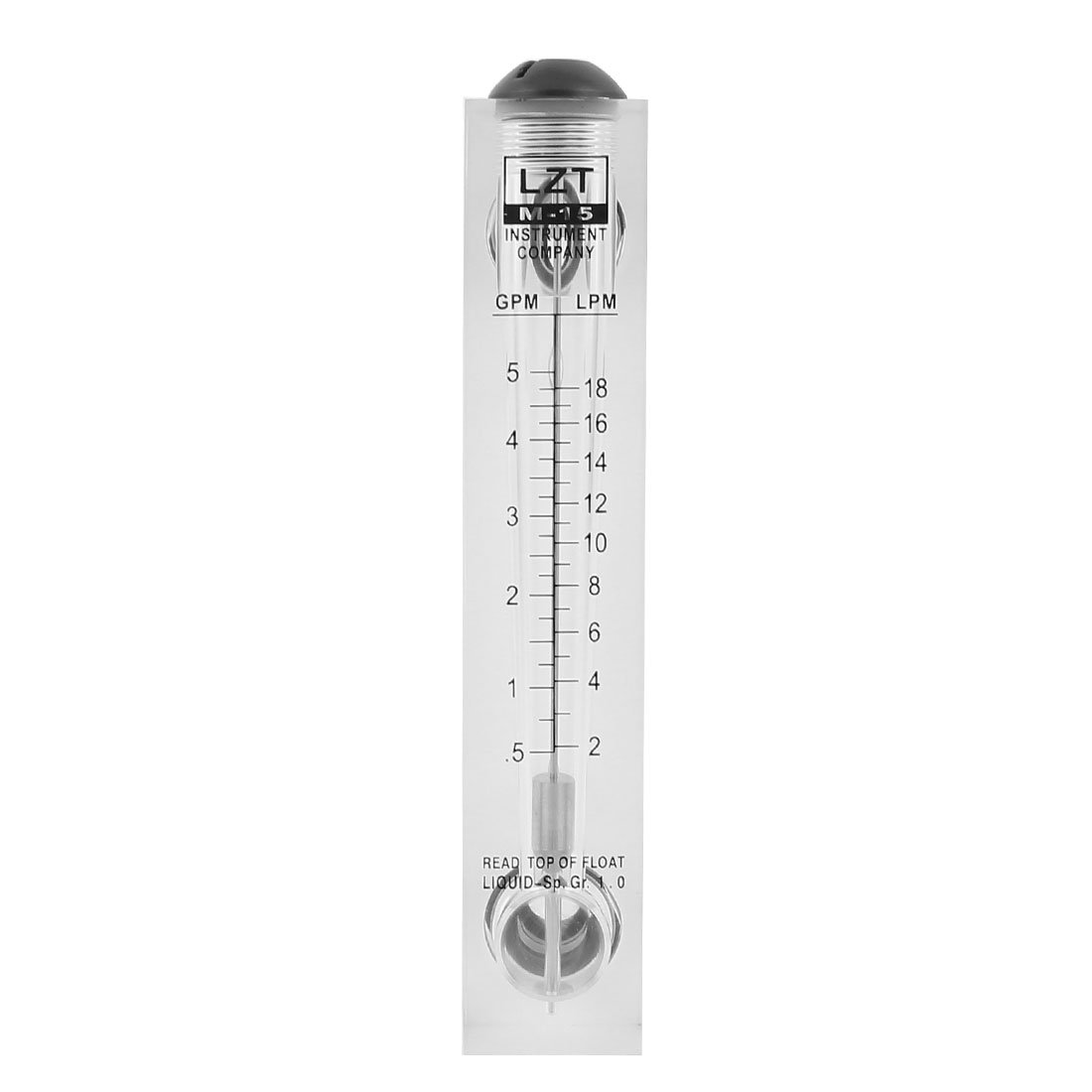 sourcing map LZT M-15 débitmètre eau panneau 2-18L/min