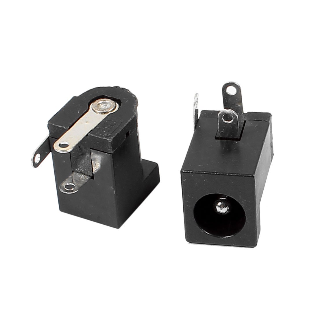 sourcingmap Industrial prise DC jack 5,5x2,5 mm lot 10