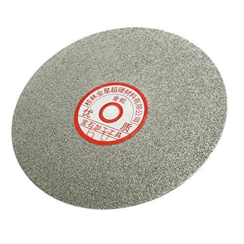 sourcing map Industrial meule diamant 6 pouces grain 60 disque plat