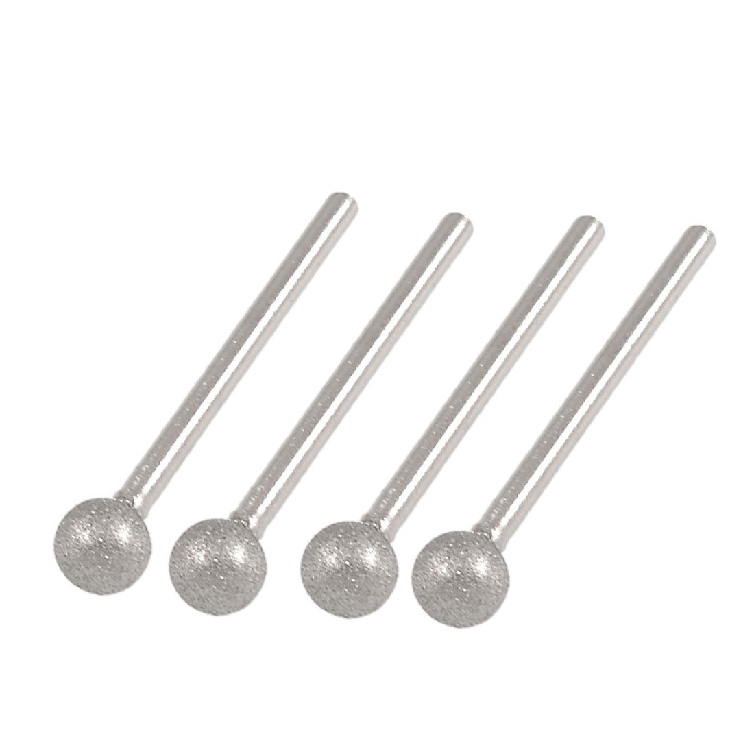 sourcingmap pointe diamantée boule 8 mm tige 3 mm lot 4