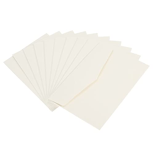 Sourcing Map Enveloppe 11x16 cm Blanche x10 Carte Invitation