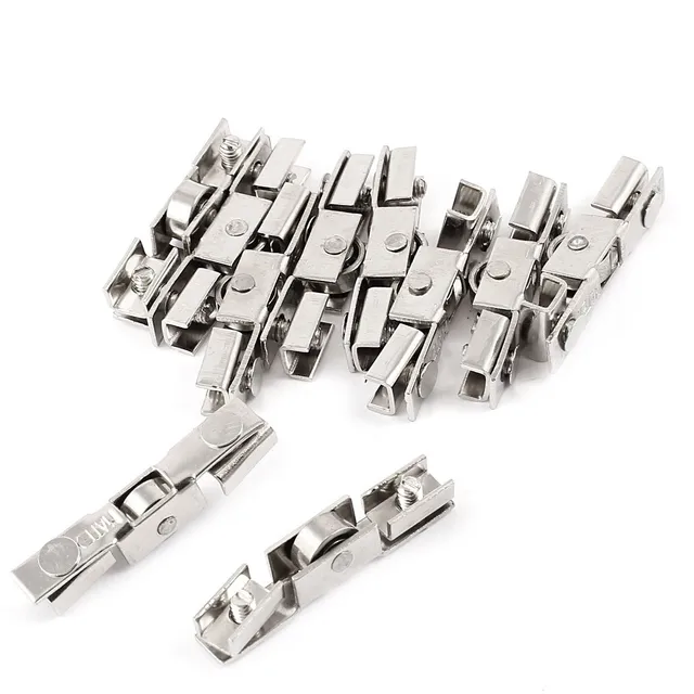 Sourcingmap Roulette porte coulissante verre 10 mm lot 10