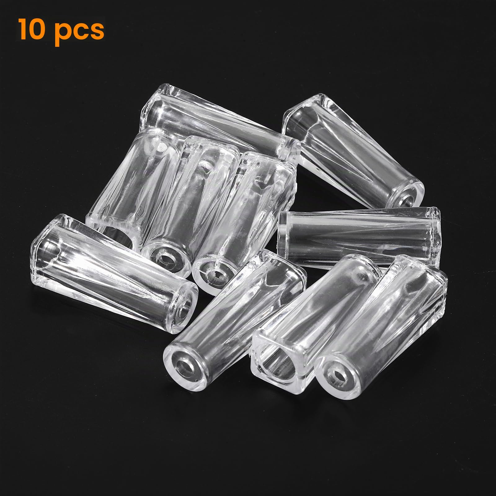 Sourcingmap Home & Garden Embout Cordon Store Transparent Lot 10