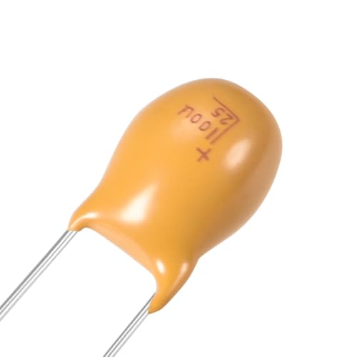 Sourcingmap condensateur tantale 100µF 25V lot de 5
