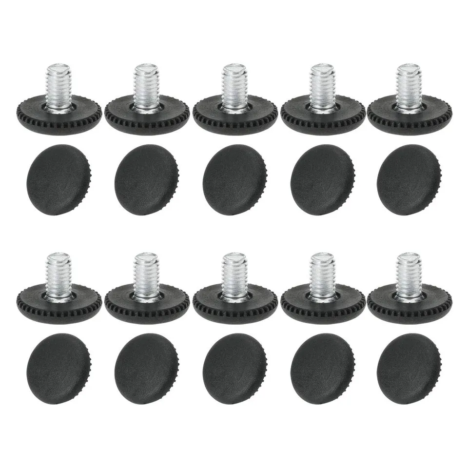 Sourcingmap Home M8 pied réglable meuble 25 mm lot 20
